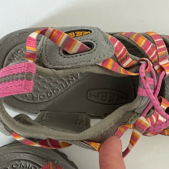 KEEN Women's Outdoor Water Sandals Size 6 Pink/Orange Ankle Straps Waterproof - Picture 14 of 14